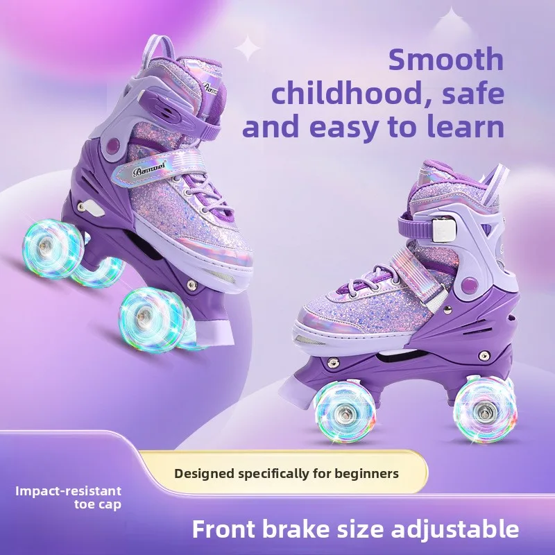 Women'S Shoes Professional - Çift Sıralı Tekerlekli Paten Ayakkabıları Kaykay