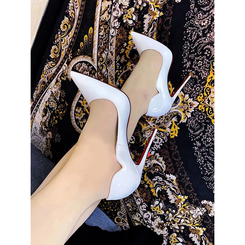 İnce Topuklu, Siyah Rugan Deri - Women'S Shoes Professional incelemesi ve fiyatı