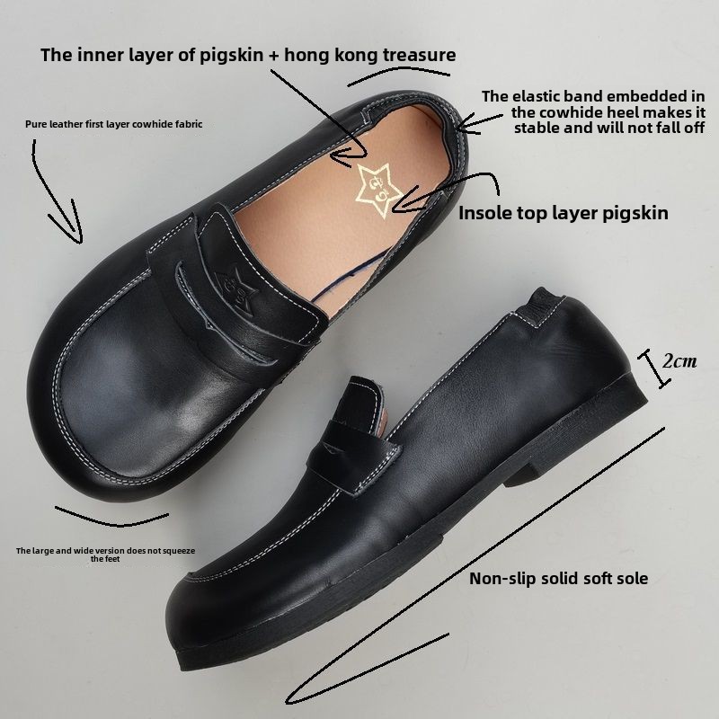 Doğal Deri Geniş Kadın Ayakkab - Women Shoes For Big Feet incelemesi ve fiyatı