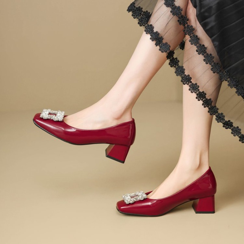 Sığ Ağızlı Kare Burunlu Yapay  - Women'S Shoes Professional incelemesi ve fiyatı